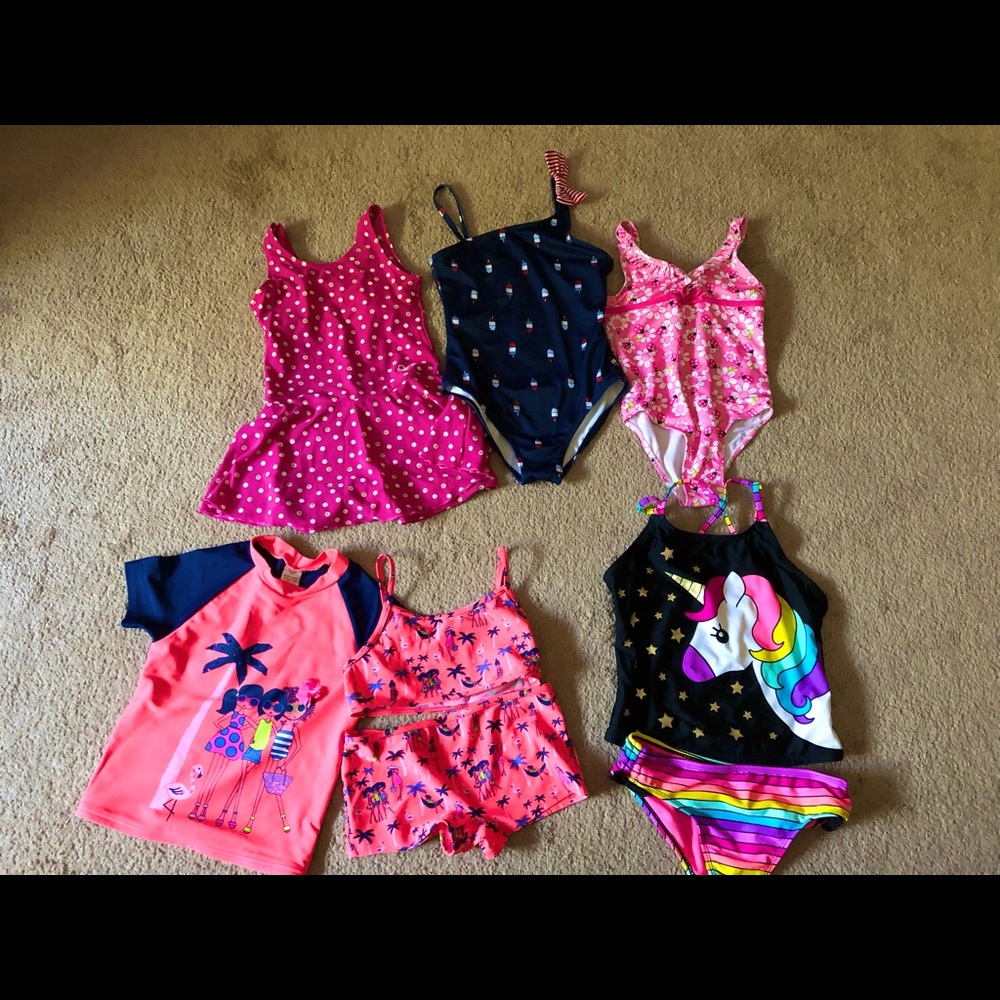 Girls swimwear bundle (Size 8-10Y)